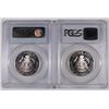 Image 2 : 2 PROOF SILVER KENNEDY HALF DOLLARS 2001-S, 2003-S BOTH PCGS PR-69 DCAM