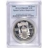 Image 1 : 2006 10 EURO SPAIN CARLOVS IMPERATOR PCGS PR-69 DCAM