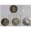 Image 2 : PROOF KENNEDY HALF DOLLARS 2009-S SILVER, 2006-S SILVER, 2009-S CLAD,2006-S CLAD