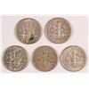 Image 2 : (5) ROOSEVELT DIMES (46, 49-S, 50, 52, 53)