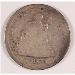 1875-S TWENTY CENT GOOD