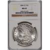 Image 1 : 1884-CC MORGAN DOLLAR NGC MS-63