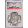 Image 1 : 1921-D MORGAN DOLLAR NGC MS-62