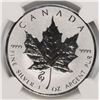 Image 2 : 2013 CANADA SILVER MAPLE LEAF (SNAKE) NGC SP-69
