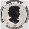 Image 3 : 2013 CANADA SILVER MAPLE LEAF (SNAKE) NGC SP-69