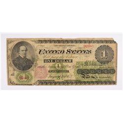 1862 $1 US NOTE