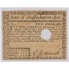 Image 1 : 1780 $2 COLONIAL MASSACHUSSETTS