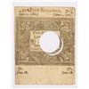 Image 2 : 1780 FIVE SHILLINGS COLOINAL CONNECTICUT