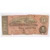 Image 1 : 1864 $5 CONFEDERATE STATES OF AMERICA