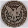 Image 2 : 1880-CC MORGAN SILVER DOLLAR, VG  ( minor rim bump reverse )