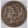 Image 1 : 1890-CC MORGAN SILVER DOLLAR, FINE