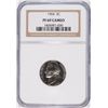 Image 1 : 1964 JEFFERSON NICKEL, PROOF-69 CAMEO!