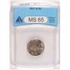 Image 1 : 1937-S BUFFALO NICKEL ANACS MS65