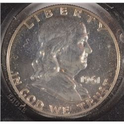 1961 PROOF FRANKLIN HALF DOLLAR