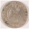 Image 1 : 1877 SEATED LIBERTY HALF VF/XF