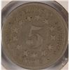 Image 2 : 1869 SHIELD NICKEL XF