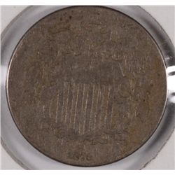 1873 SHIELD NICKEL GOOD
