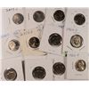 Image 2 : 13 SILVER JEFFERSON NICKELS & 8 EARLY DATES 1938-41