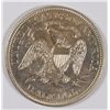 Image 2 : 1873-S SEATED HALF DOLLAR MS-64