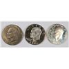 Image 1 : (3) IKE DOLLARS (71, 2-71-S PROOFS)