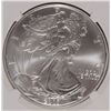 Image 2 : 2003 AMERICAN SILVER EAGLE, NGC MS-69 NICE!