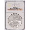 Image 1 : 2004 AMERICAN SILVER EAGLE, NGC MS-69 NICE!