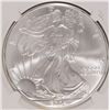 Image 2 : 2004 AMERICAN SILVER EAGLE, NGC MS-69 NICE!