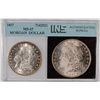 Image 1 : 1897 MORGAN SILVER DOLLAR, INS MS-65  BEAUTIFUL!