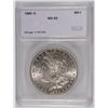 Image 1 : 1880-O MORGAN SILVER DOLLAR, SEGS MS-62 NICE!