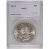 Image 1 : 1896-O MORGAN SILVER DOLLAR, SEGS MS-60 RARE!