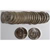 Image 1 : ORIGINAL GEM BU ROLL ( 20 ) 1961-P FRANKLIN HALF DOLLARS