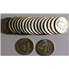 Image 1 : ORIGINAL GEM BU ROLL ( 20 ) 1961-D FRANKLIN HALF DOLLARS