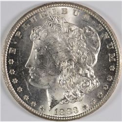 1883-CC MORGAN SILVER DOLLAR, MS-64  BLAST WHITE!