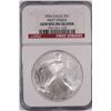 Image 1 : 2006 SILVER AMERICAN EAGLE NGC GEM UNC (FIRST STIRKE)