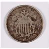 Image 1 : 1868 SHIELD NICKEL G/VG
