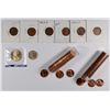 Image 1 : MIXED LOT--6 LINCOLN CENTS, 1938-D BUFFALO NICKEL, 2006 SACAGEWEA DOLLAR,