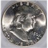 Image 2 : 1950 FRANKLIN HALF DOLLAR, PCGS MS-64 FBL