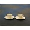 Image 1 : 22 Royal Doulton Tiara pattern coffee cups and saucers £20-30...