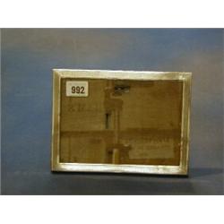 A rectangular silver easel photograph frame Birmingham 1924 8" £50-75...