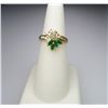 Image 2 : Fine Emerald and Diamond Ring.