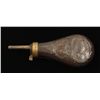 Image 1 : Old West Cowboy Era Hunting Gun Powder Flask