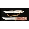 Image 1 : Lot of 2 Fixed Blade Knives