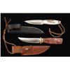 Image 3 : Lot of 2 Fixed Blade Knives
