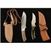 Image 3 : Lot of 2 Fixed Blade Knives
