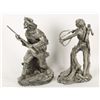 Image 2 : Set of Pewter Statues by Jim Ponter
