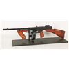 Image 2 : Handmade Wooden Tommy Gun on stand