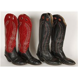 Lot of (2) Hondo Cowboy Boots