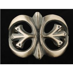 Unique Sandcast Sterling Cuff