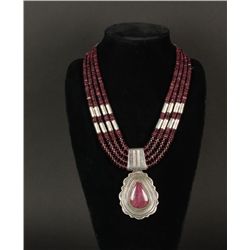 Santa Domingo Purple Spiny Oyster Necklace