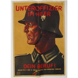 German WWII Army Recruiting Poster